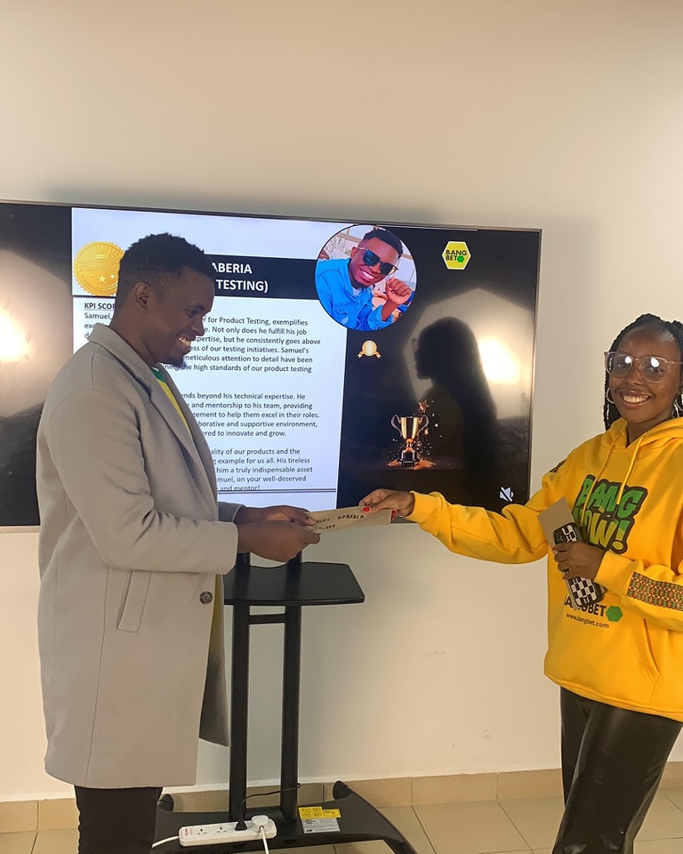 Bangbet's April Outstanding Employee
