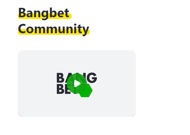Bangbet's About us page