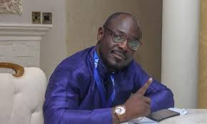 "Henry Asante Twum during a press briefing"