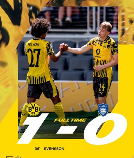 Borussia Dortmund Edge Ulsan 1-0 to Reach Round of 16