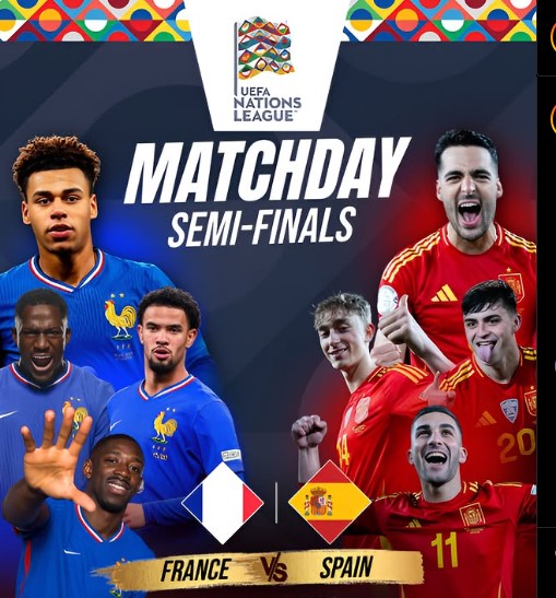 France and Spain Set for Nations League Semifinal Showdown