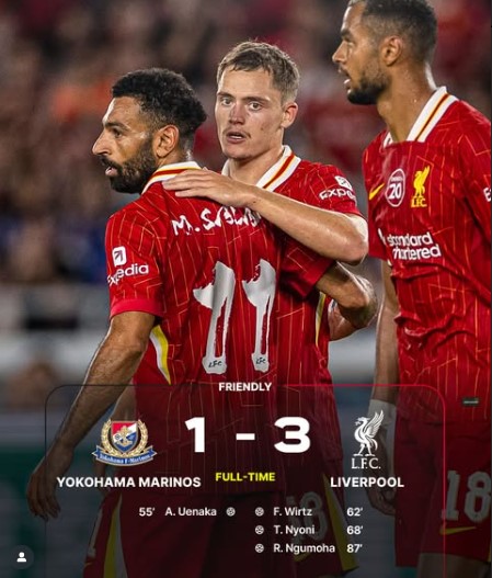 Liverpool 3-1 Yokohama F. Marinos In Club Friendlies