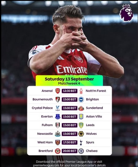 Premier League Week 4 Saturday Recap