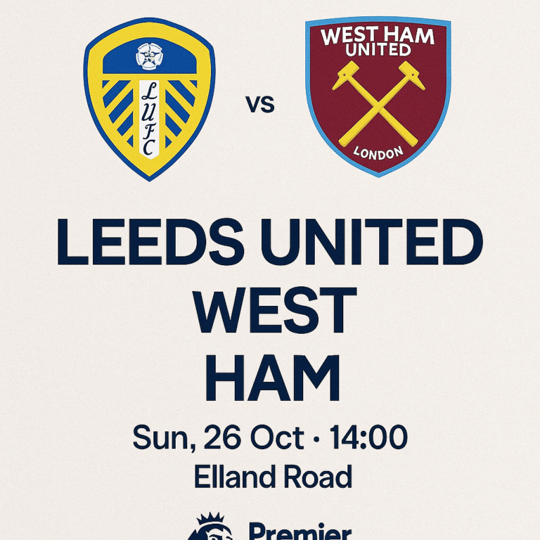 Leeds United vs West Ham: Relegation Battle Intensifies as Nuno Espirito Santo Faces His Biggest Test
