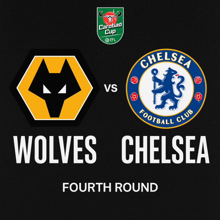 Wolves vs Chelsea: Carabao Cup Fourth-Round Showdown at Molineux Stadium