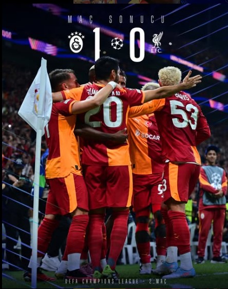 Galatasaray Stuns Liverpool In A 1:0 Win