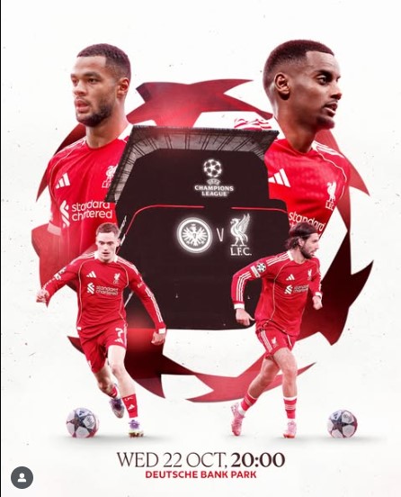 Liverpool vs Eintracht Frankfurt: Reds Seek Redemption in Crucial UCL Clash