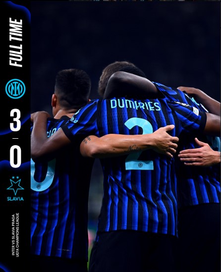 Inter Milan 3-0 Slavia Prague: UCL 2025/2026 Clash
