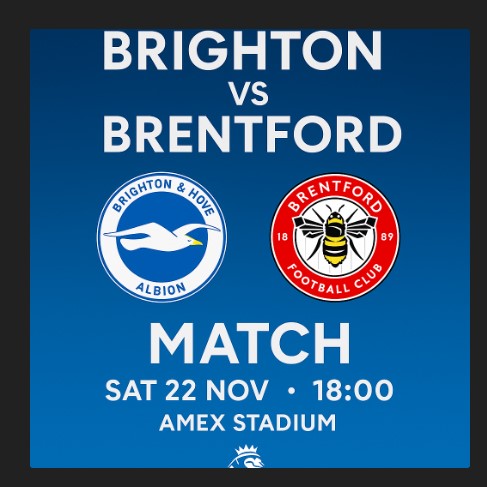 Brighton vs Brentford – Premier League Matchweek 12 Preview & Prediction