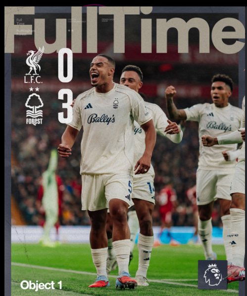 Liverpool Humiliated at Anfield: Nottingham Forest Stun Reds 3-0 in Premier League Clash