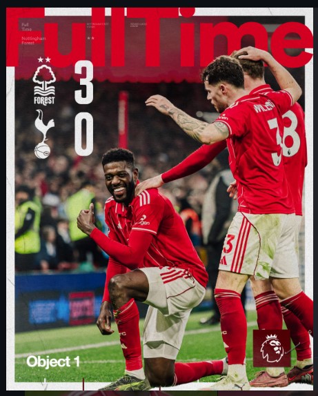 Nottingham Forest 3-0 Tottenham: Hudson-Odoi Masterclass Sinks Spurs at the City Ground