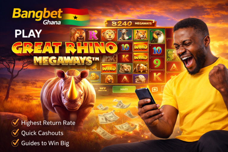 Play Great Rhino Megaways in Ghana With Bangbet