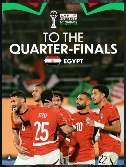 Mohamed Salah Leads Egypt to AFCON Quarter-Finals with 3-1 Victory