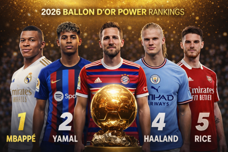 Top 5 Players Leading the Race: Ballon d’Or 2026 Power Rankings