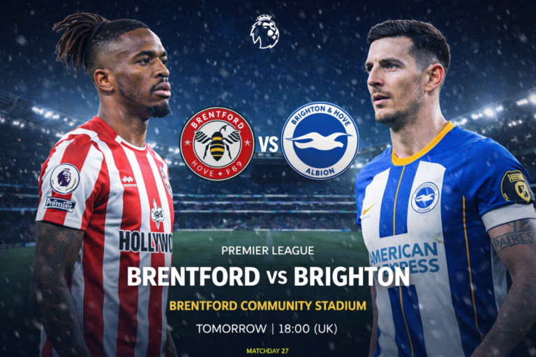 Brentford vs Brighton Preview: Midtable European Push Takes Center Stage in EPL Clash