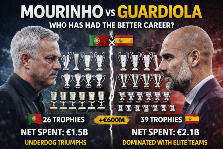 Mourinho vs Guardiola: Who Has the Greater Managerial Legacy?