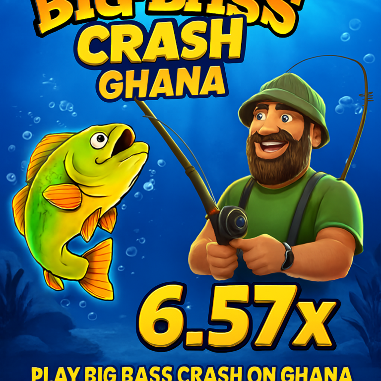 Big Bass Crash Ghana – How to Play & Win Big on Bangbet