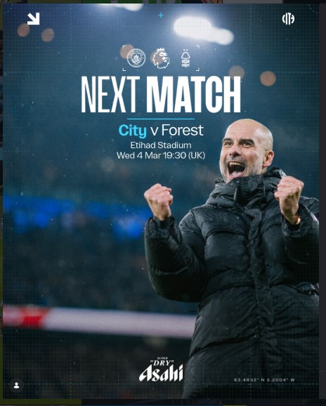 Premier League Match Preview: Manchester City vs Nottingham Forest