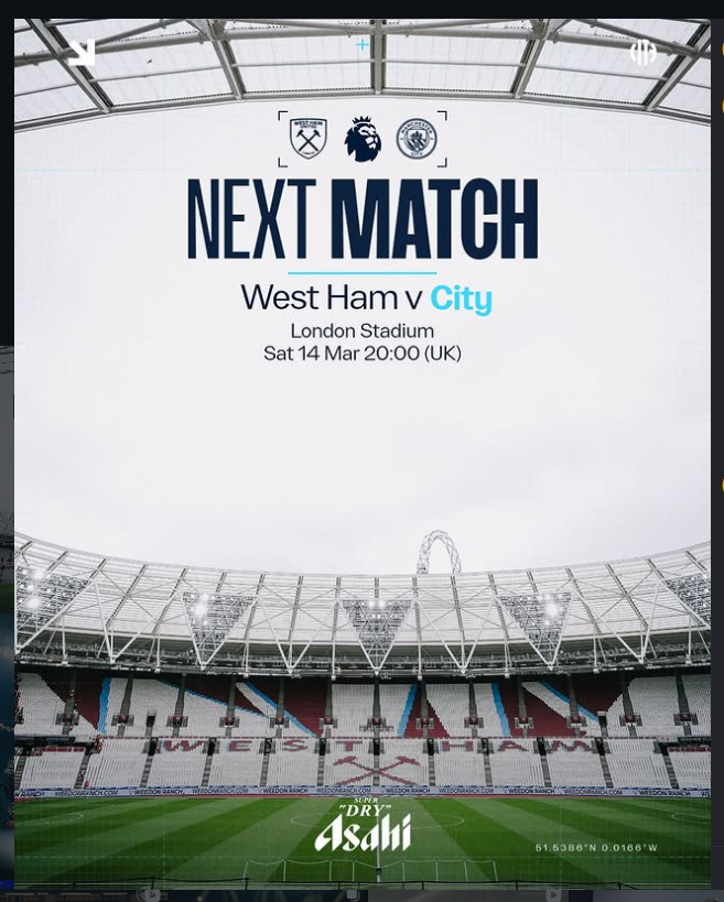 West Ham vs Manchester City Preview: EPL Matchday 30 Clash at London Stadium