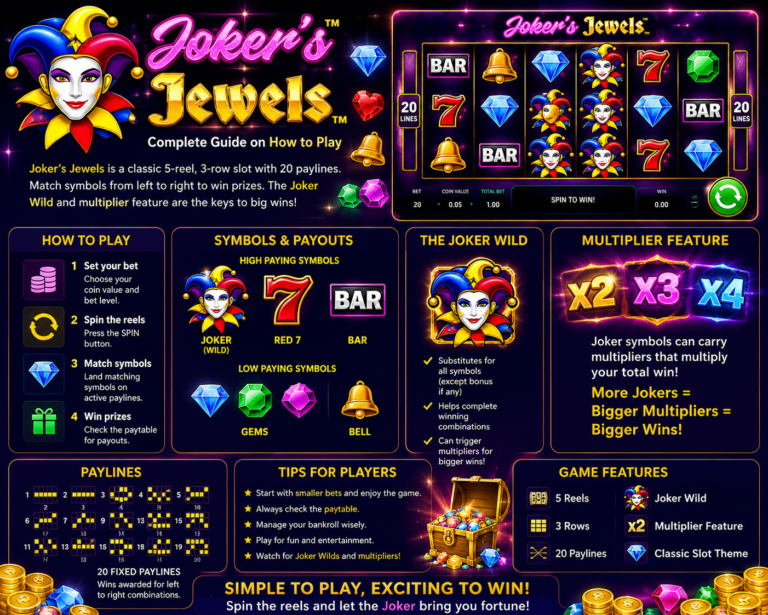 Master the Classic Spin: The Ultimate Guide to Joker’s Jewels