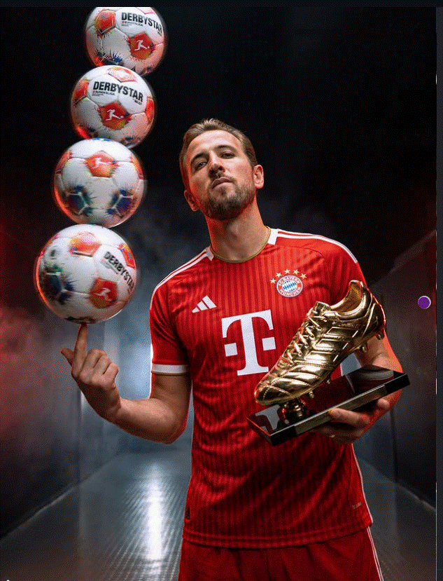 Harry Kane Wins European Golden Boot After Sensational 36-Goal Season at Bayern Munich