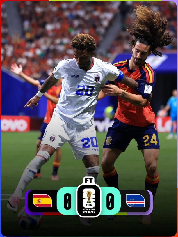 Cape Verde 0-0 Spain: World Cup Debutants Stun Tournament Favourites with Historic Draw