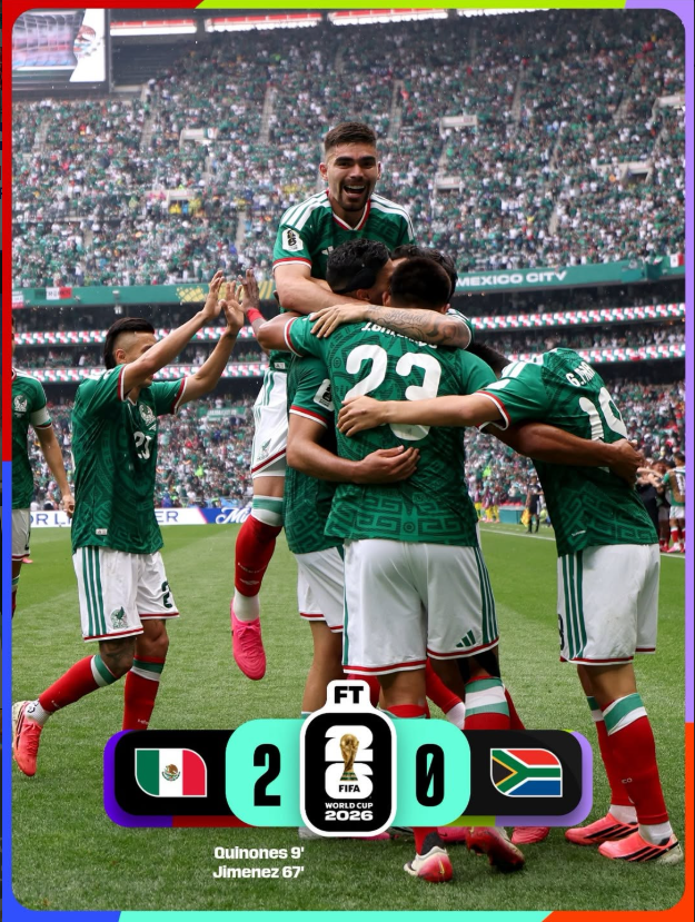 Mexico Grinds Out 2‑0 Win as World Cup 2026 Kicks Off in Style