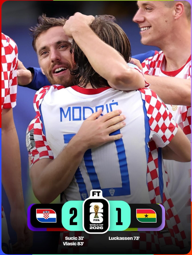 Croatia vs Ghana Result: Vatreni Win as Both Teams Reach Knockout Stage