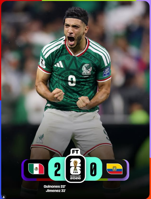 Mexico vs Ecuador Result: El Tri Extend Perfect World Cup Run