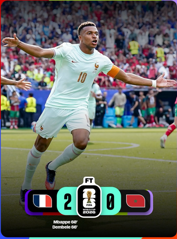 France vs Morocco Result: Mbappé and Dembélé Shine as France Reach World Cup 2026 Semi‑Finals