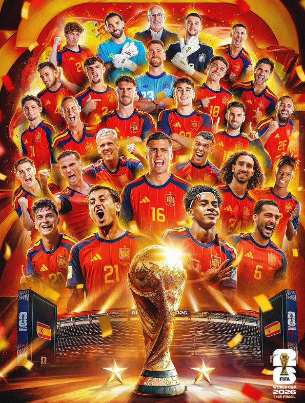 Spain Win FIFA World Cup 2026 After Beating Argentina in Final