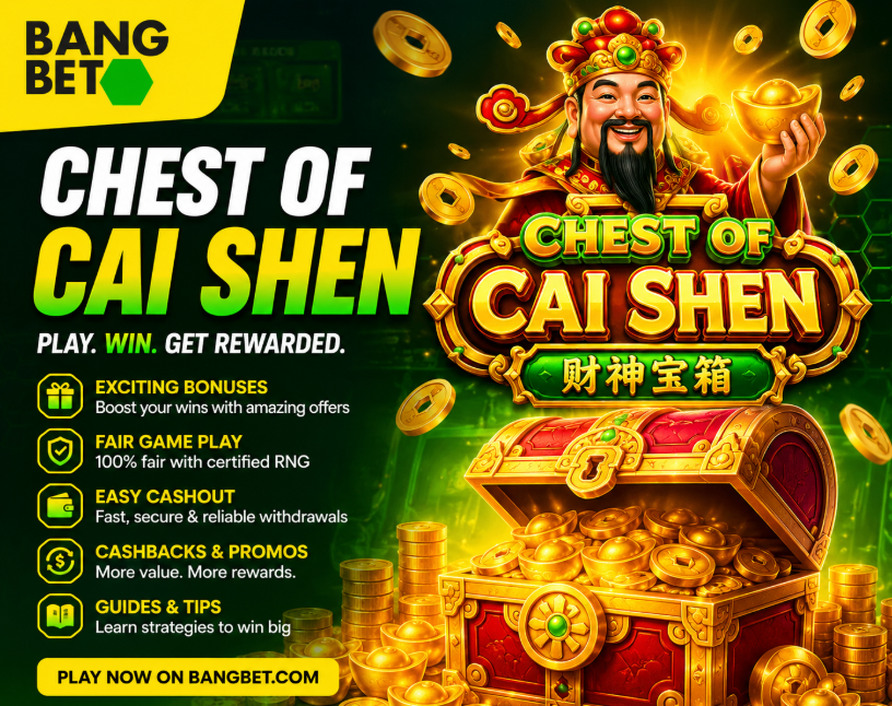 Best Chest OF CAI SHEN Winning Techniques on Bangbet Casino
