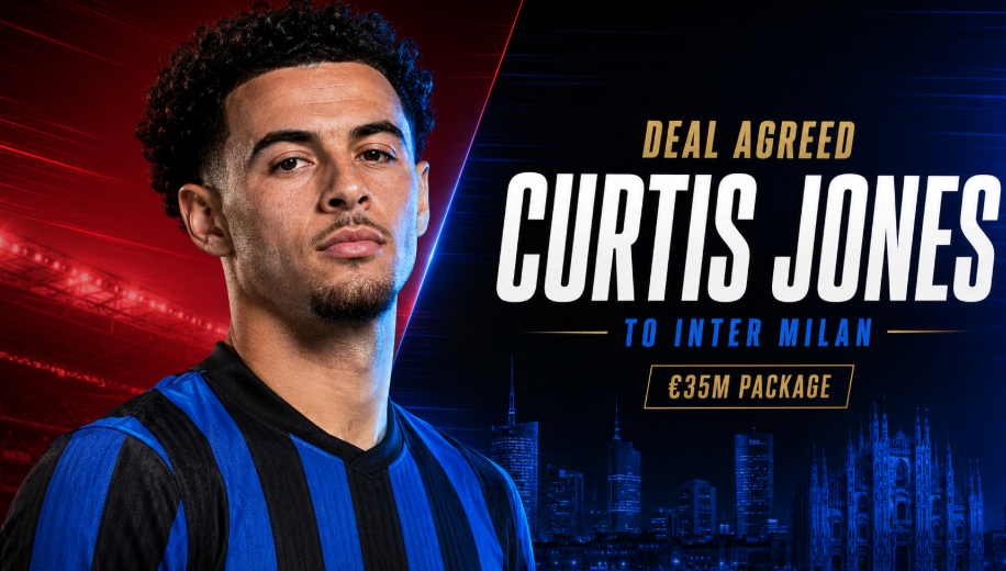 Inter Agree €35m Deal to Sign Curtis Jones from Liverpool