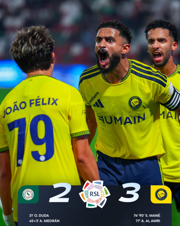 Al Ettifaq 2-3 Al Nassr: Sadio Mané Inspires Incredible Comeback