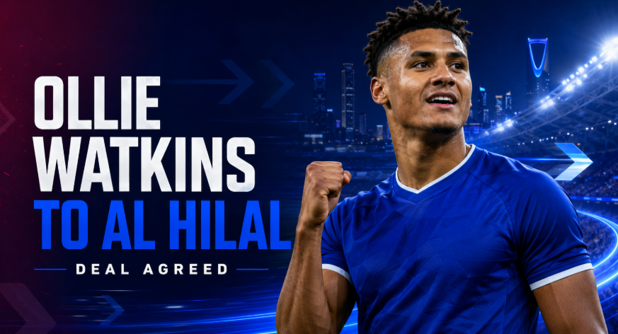 Ollie Watkins to Al Hilal: Aston Villa Accept €60.4m Deal for England Striker