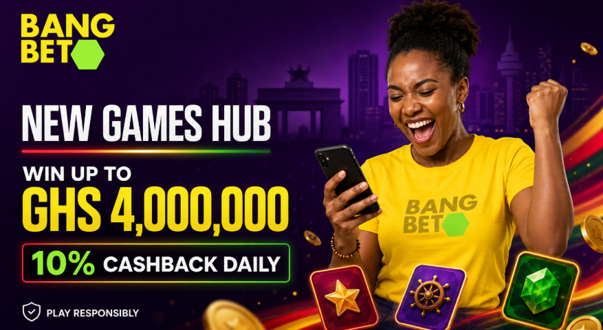 Win Up to GHS 4 Million and Get 10% Daily Cashback