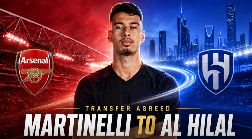 Gabriel Martinelli to Al Hilal: Arsenal Agree Major Transfer for Brazilian Winger
