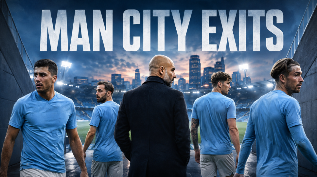 Manchester City’s £458m Transformation: City Exits and Signings