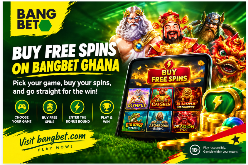 Buy Free Spins on Bangbet Ghana: How It Works and What Players Should Know