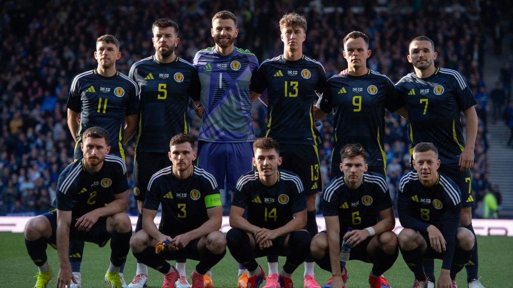 Scotland's Euro team