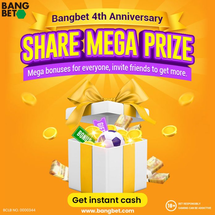 Bangbet Bonus - Share Mega Prize