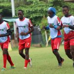 Shabana training in Mombasa