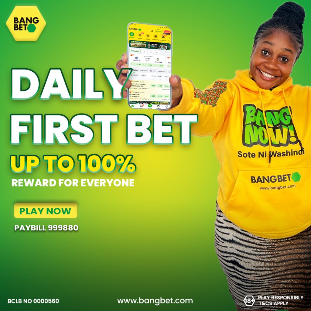 Bangbet Daily first bet bonus
