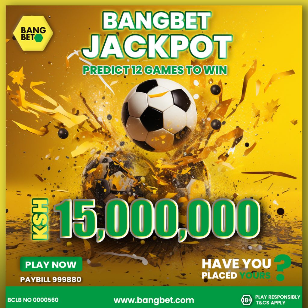 Bangbet Jackpot of 15million
