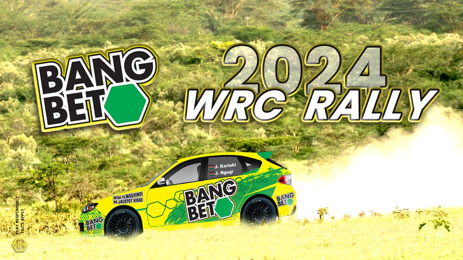 Sponsored WRC Safari Rally Kenya 2024 Joe Kariuki New Car Design