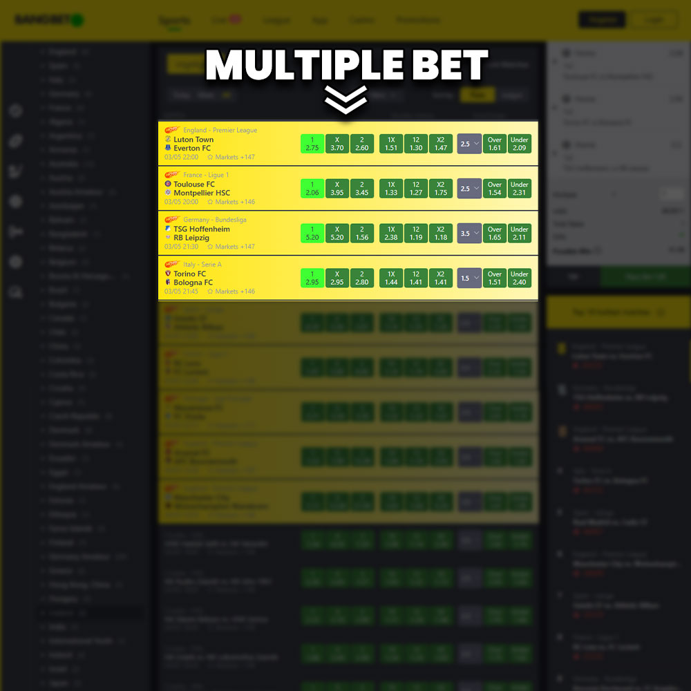 What is a multiple bet