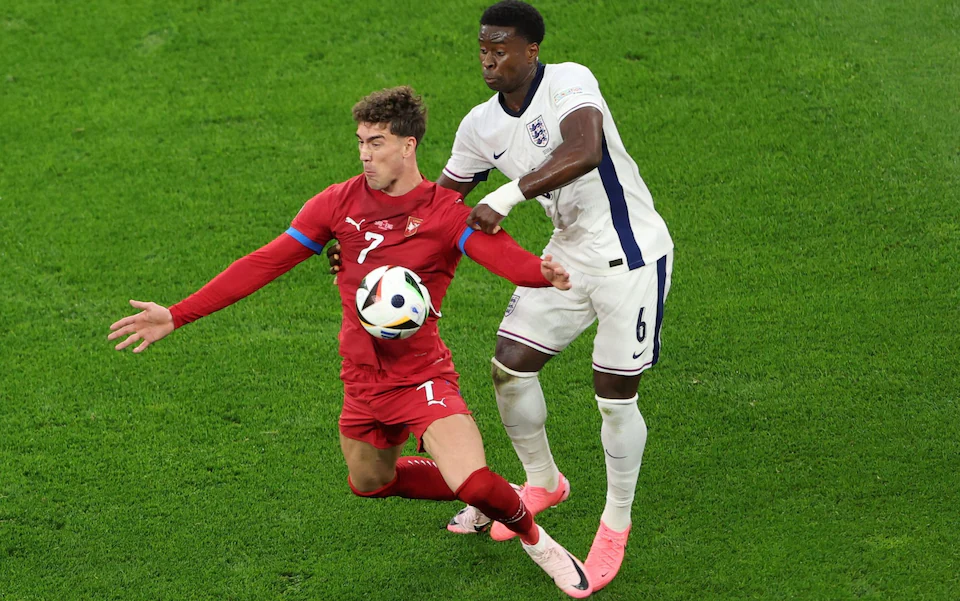 England beats Serbia 1-0 UEFA Euro 2024