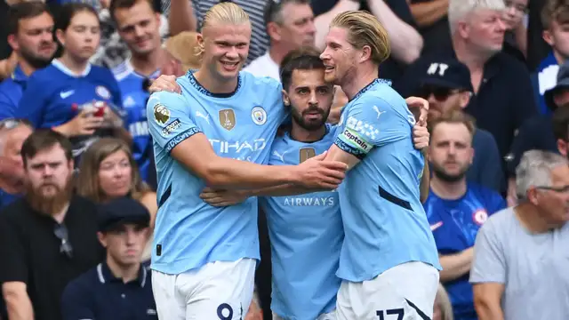Man City 4-1 Win over Ipswich Town