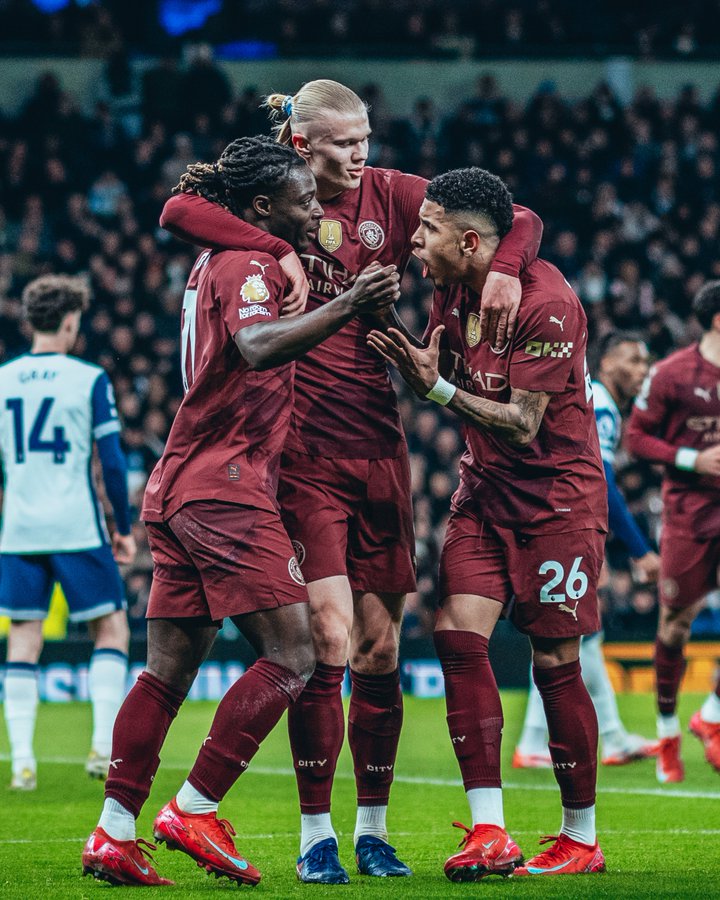 Manchester City Edge Tottenham to Reclaim Top-Four Spot in the Premier League