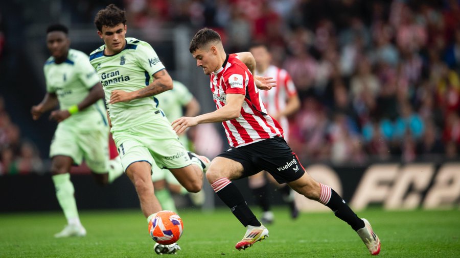 Athletic Club Edge Las Palmas to Boost UCL Hopes